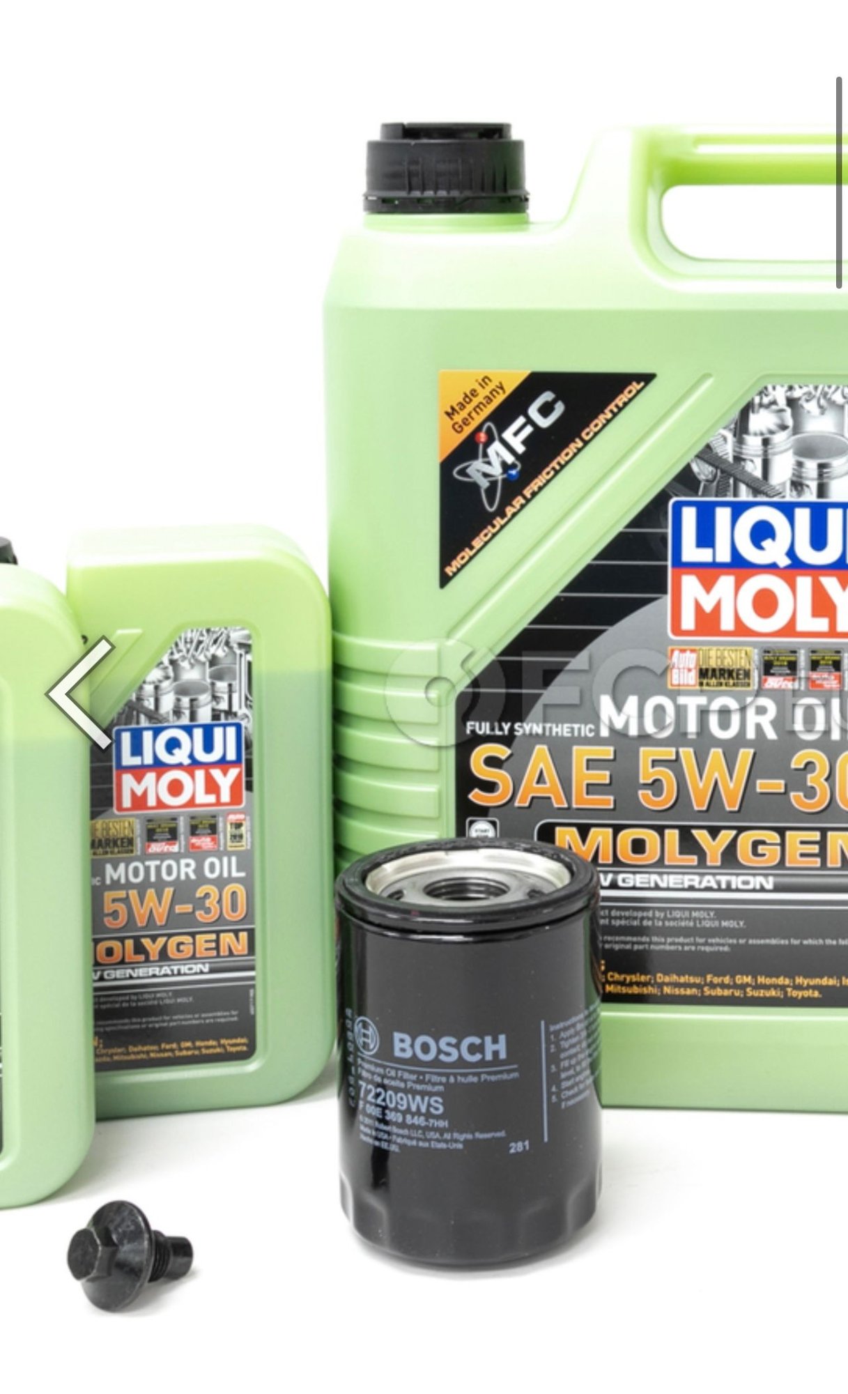 This one that Comes with Oil from FCP Euro. Says it�s Bosch?