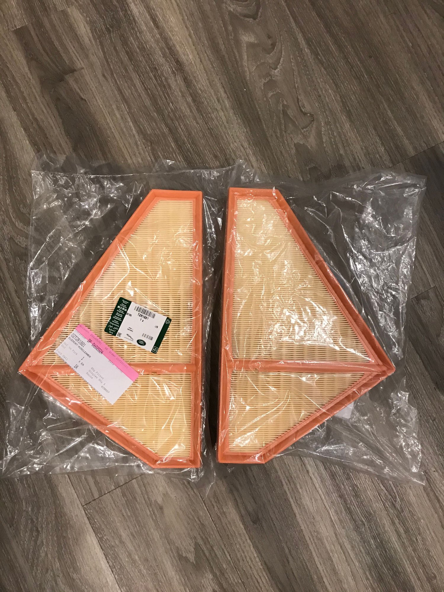 Engine - Intake/Fuel - F-Type air filter set - New - 2015 to 2020 Jaguar F-Type - Los Angeles, CA 90025, United States