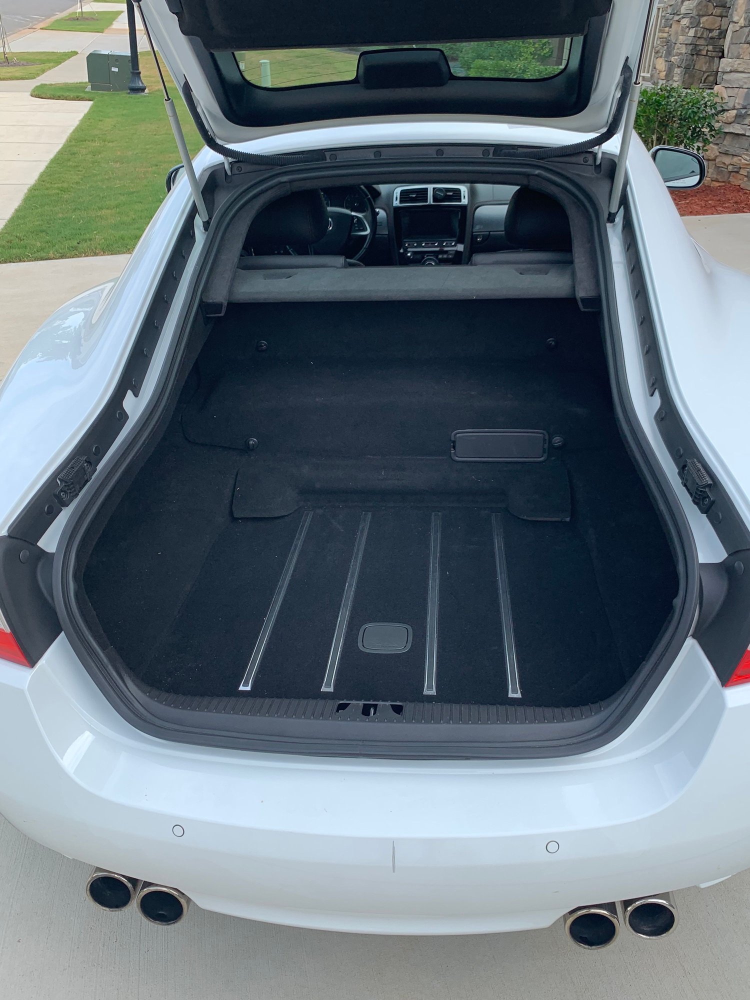 2013 Jaguar XKR - 2013 XKR Polaris white with black package - Used - VIN SAJWA4DC1DMB50169 - 36,600 Miles - 8 cyl - 2WD - Automatic - Coupe - White - Fort Mill, SC 29715, United States