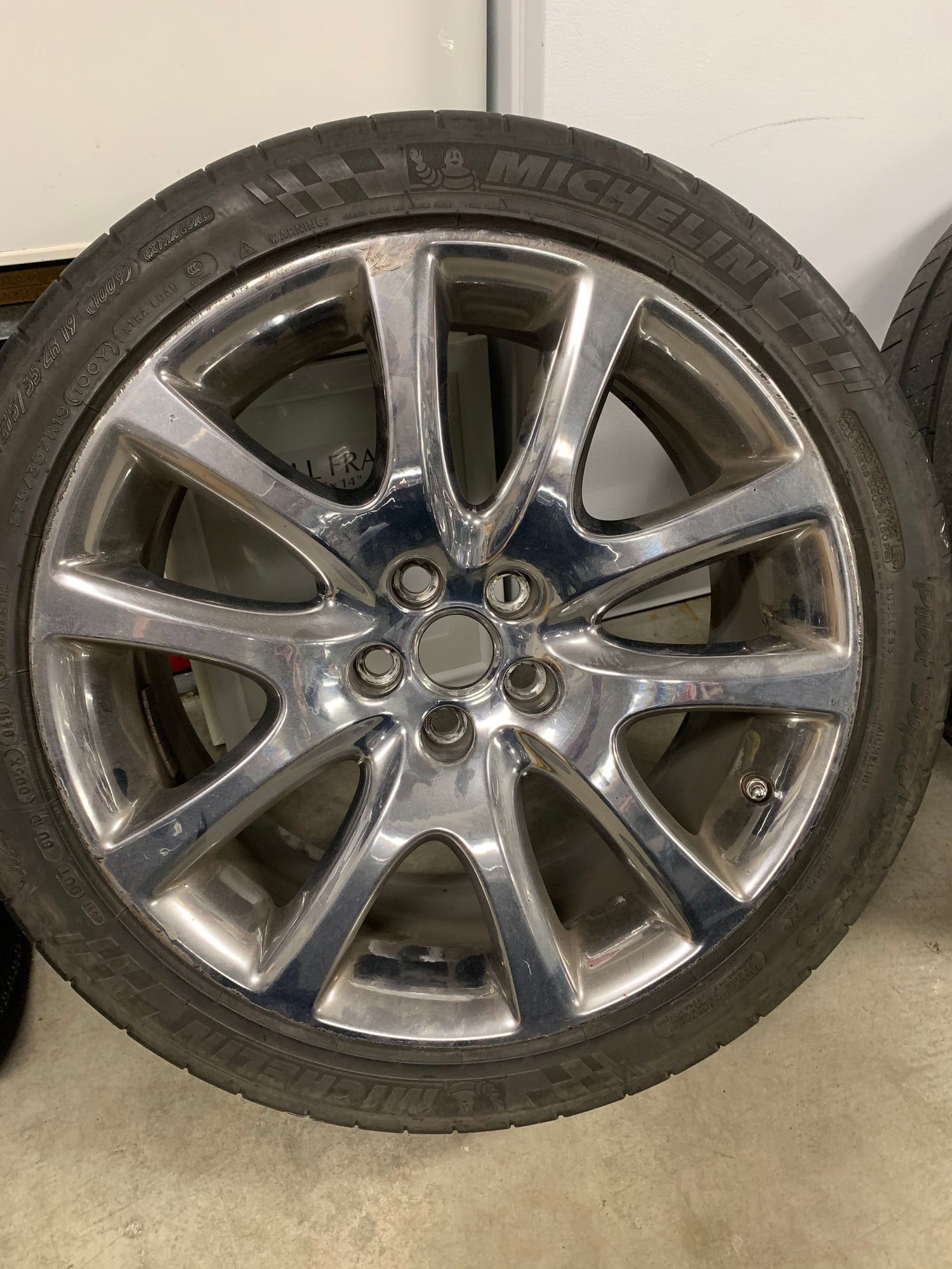 Wheels and Tires/Axles - X350/X358 Polaris Wheels + Pilot Super Sports - Used - 2004 to 2009 Jaguar XJ8 - Seattle, WA 98101, United States