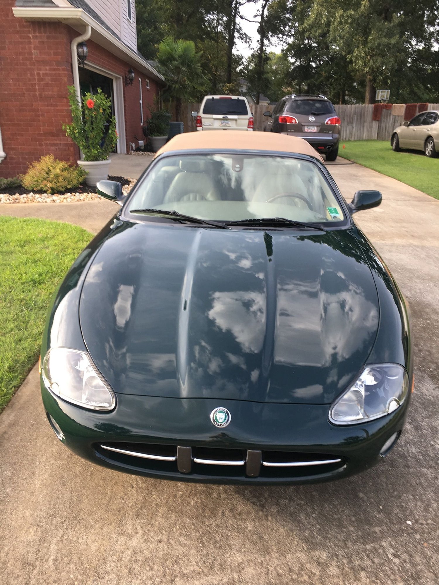 2004 Jaguar XK8 - 2004 XK8 convertible British Racing Green/tan top interior - Used - VIN SAJDA42C042A39277 - 61,340 Miles - Convertible - Other - Warner Robins, GA 31088, United States