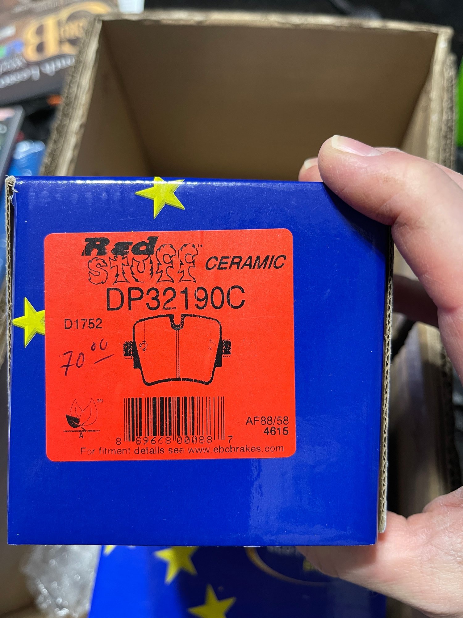 Brakes - EBC Red Stuff for Jag F-Type - New - 2014 to 2020 Jaguar F-Type - Lewis Center, OH 43035, United States