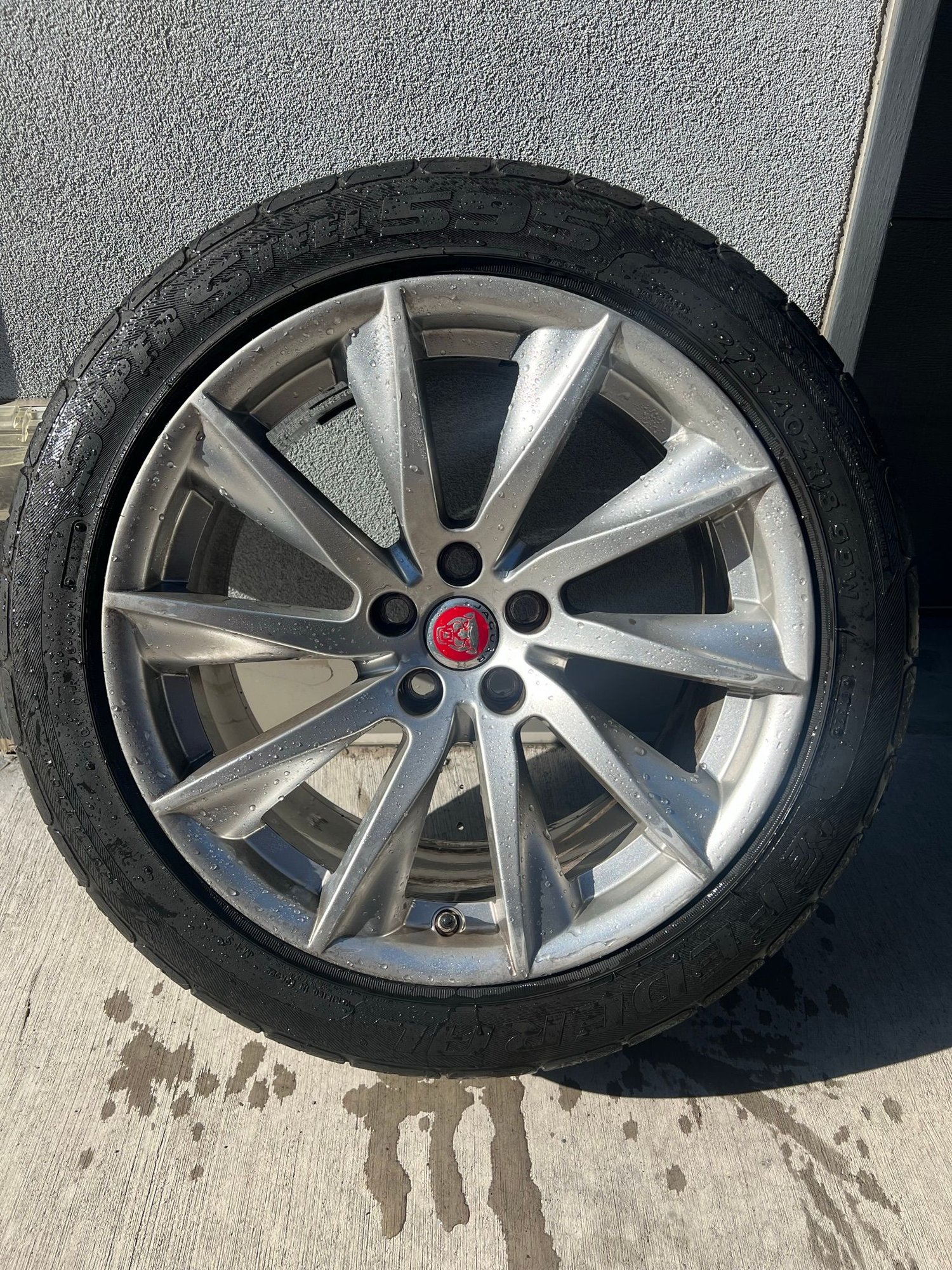 Wheels and Tires/Axles - 18 Inch Factory F-Type Wheels and Tires - Used - All Years Jaguar F-Type - Denver, CO 80204, United States