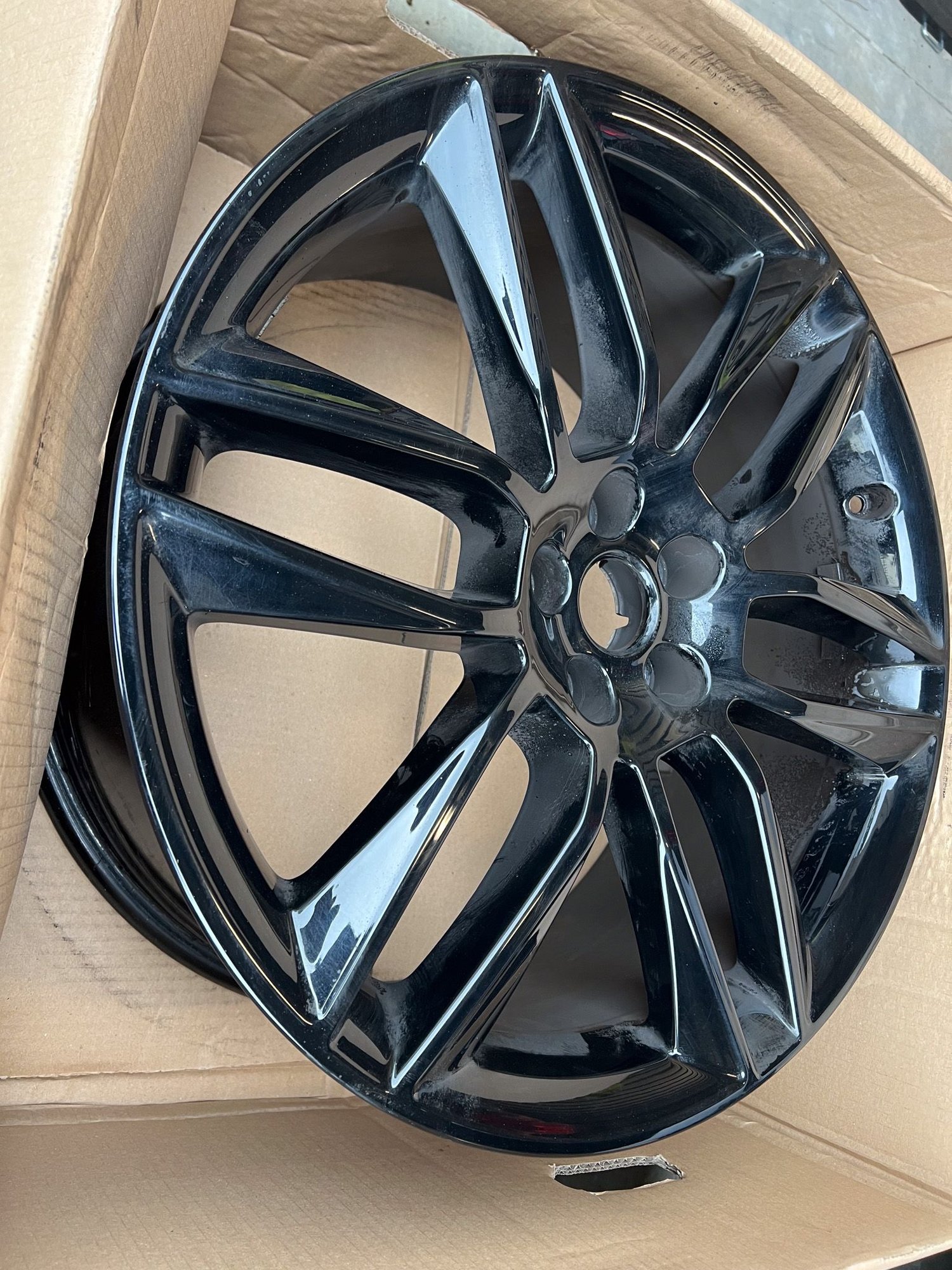 Wheels and Tires/Axles - F-TYPE 20" Gyrodyne Wheels (Gloss Black) - Used - -1 to 2025 Jaguar F-Type - Irvine, CA 92606, United States