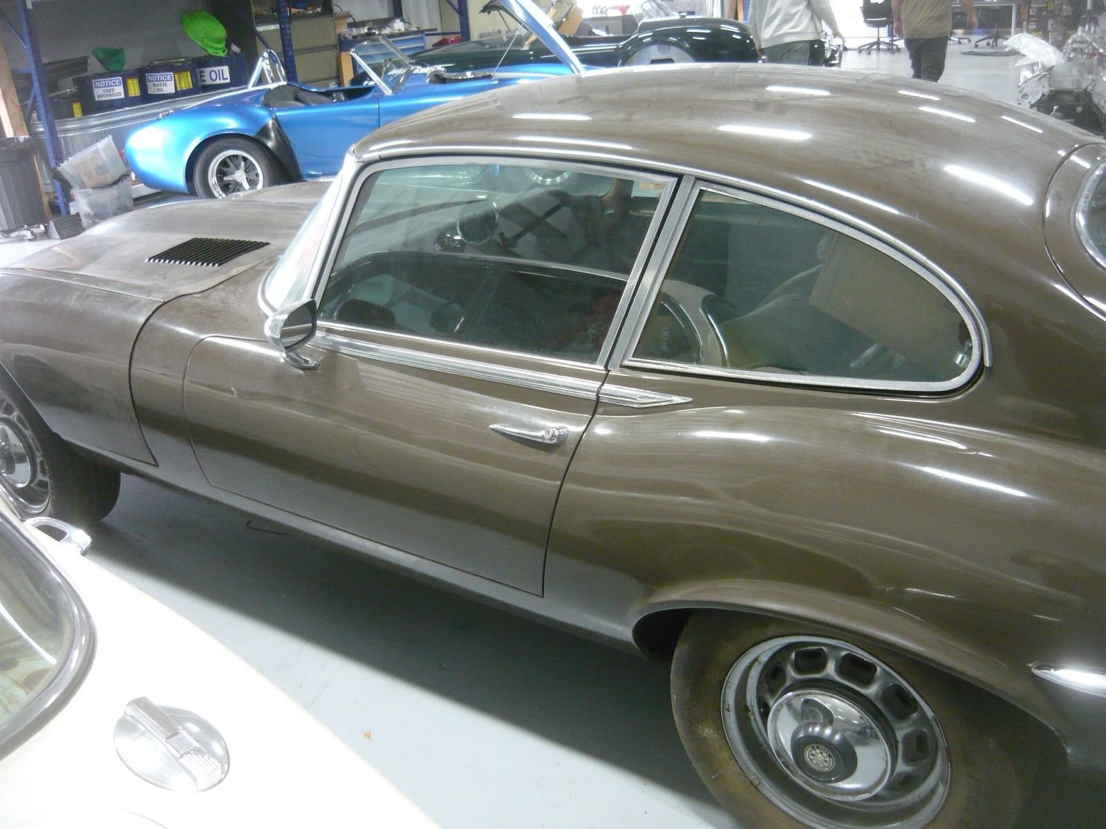 1972 Jaguar XKE - 72 Jaguar XKE Restomod Project - Set up for GM LS3 + 6 speed manual trans - Used - VIN UC1S0007347919 - 100,000 Miles - 8 cyl - 2WD - Manual - Coupe - Brown - San Francisco, CA 94116, United States