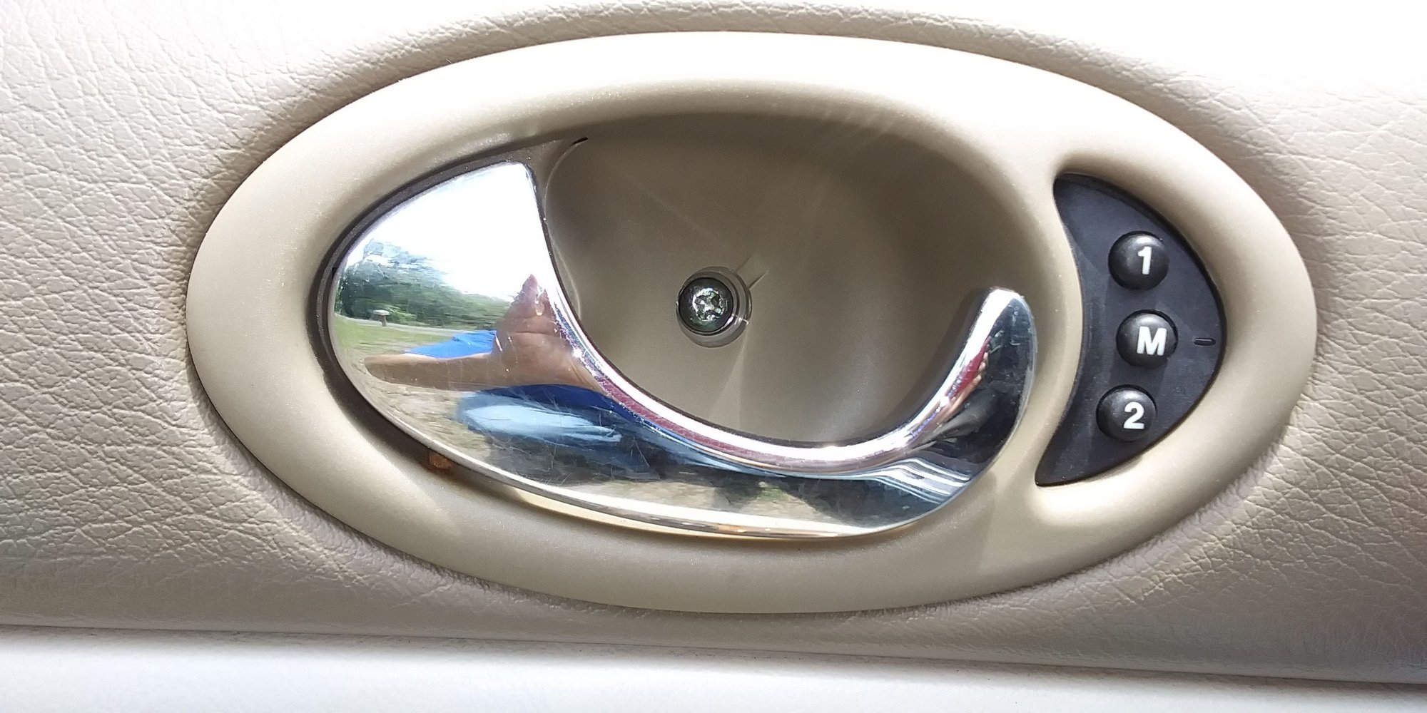 Interior/Upholstery - Screw cover for XK8 door handle - Used - 1997 to 2006 Jaguar XK8 - Inverness, FL 34453, United States