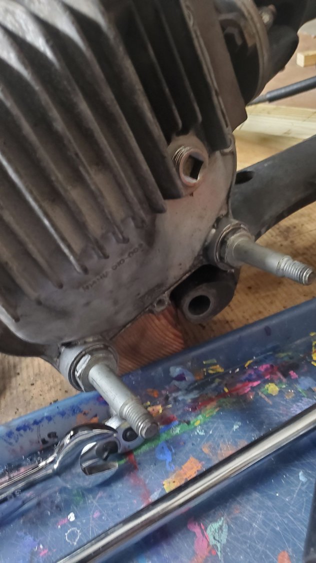 Diff cover studs. Very hard to remove