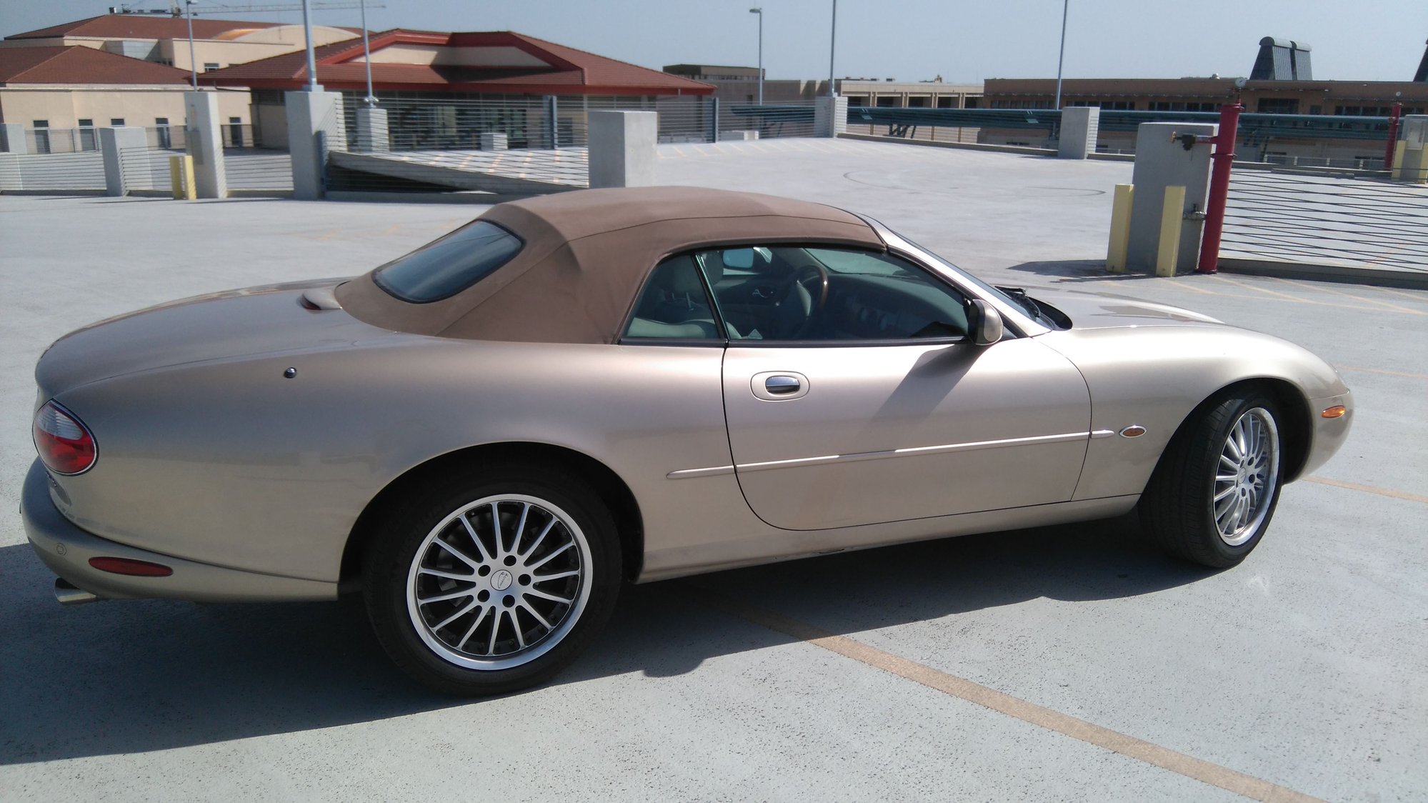 2001 Jaguar XK8 - 2001 Jaguar XK8 Convertible, 4.0 Lit, 1 of 5,137 Worldwide for 2001 MY - Used - VIN SAJDA42C71NA22258 - 96,882 Miles - 8 cyl - 2WD - Automatic - Convertible - Gold - San Antonio, TX 78251, United States