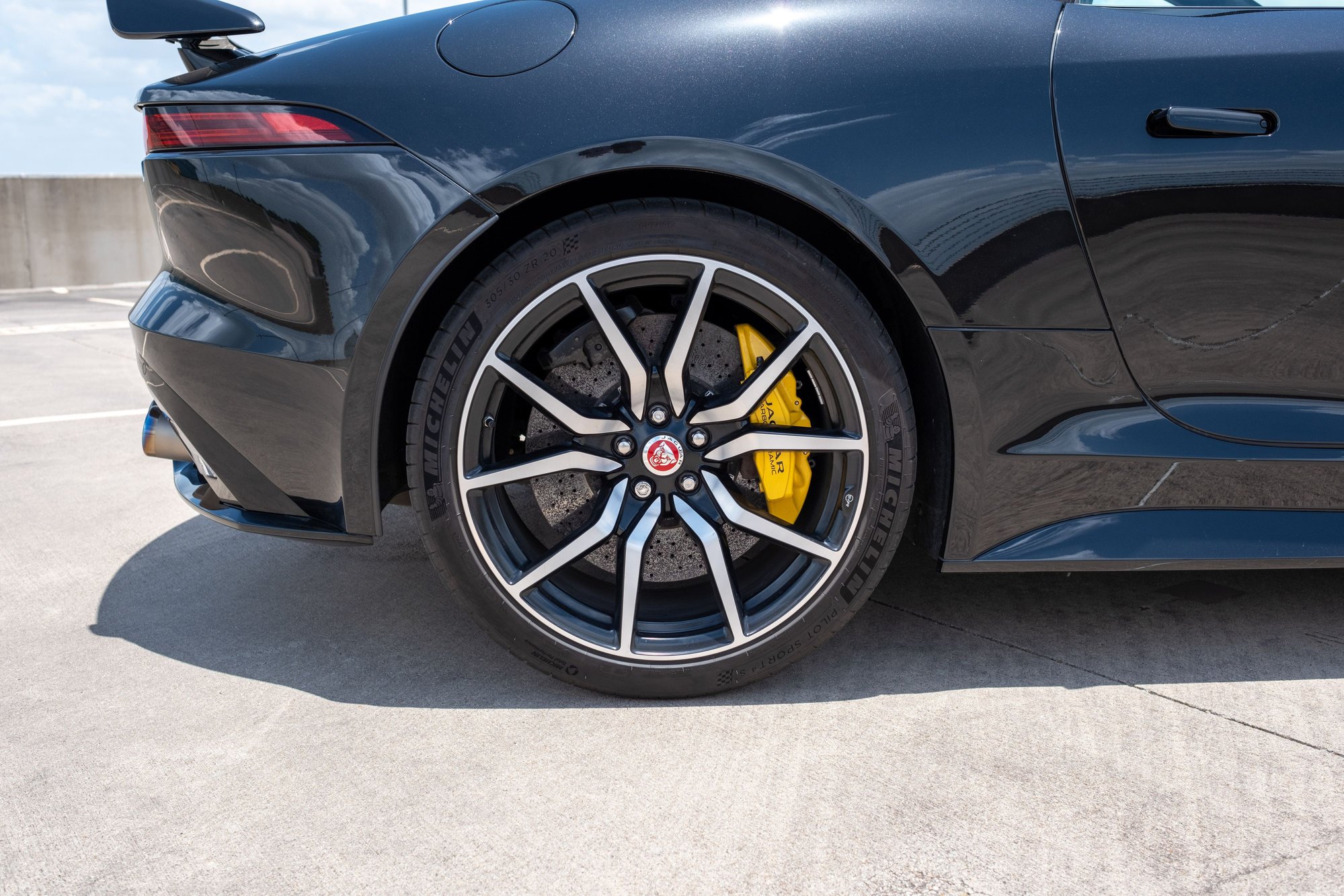 2020 Jaguar F-Type - 2020 F Type SVR Convertible Black exterior, Black interior, CCB, Carbon Fiber Package - Used - VIN SAJDZ5FE5LCK63399 - 12,500 Miles - 8 cyl - AWD - Automatic - Convertible - Black - Austin, TX 78735, United States