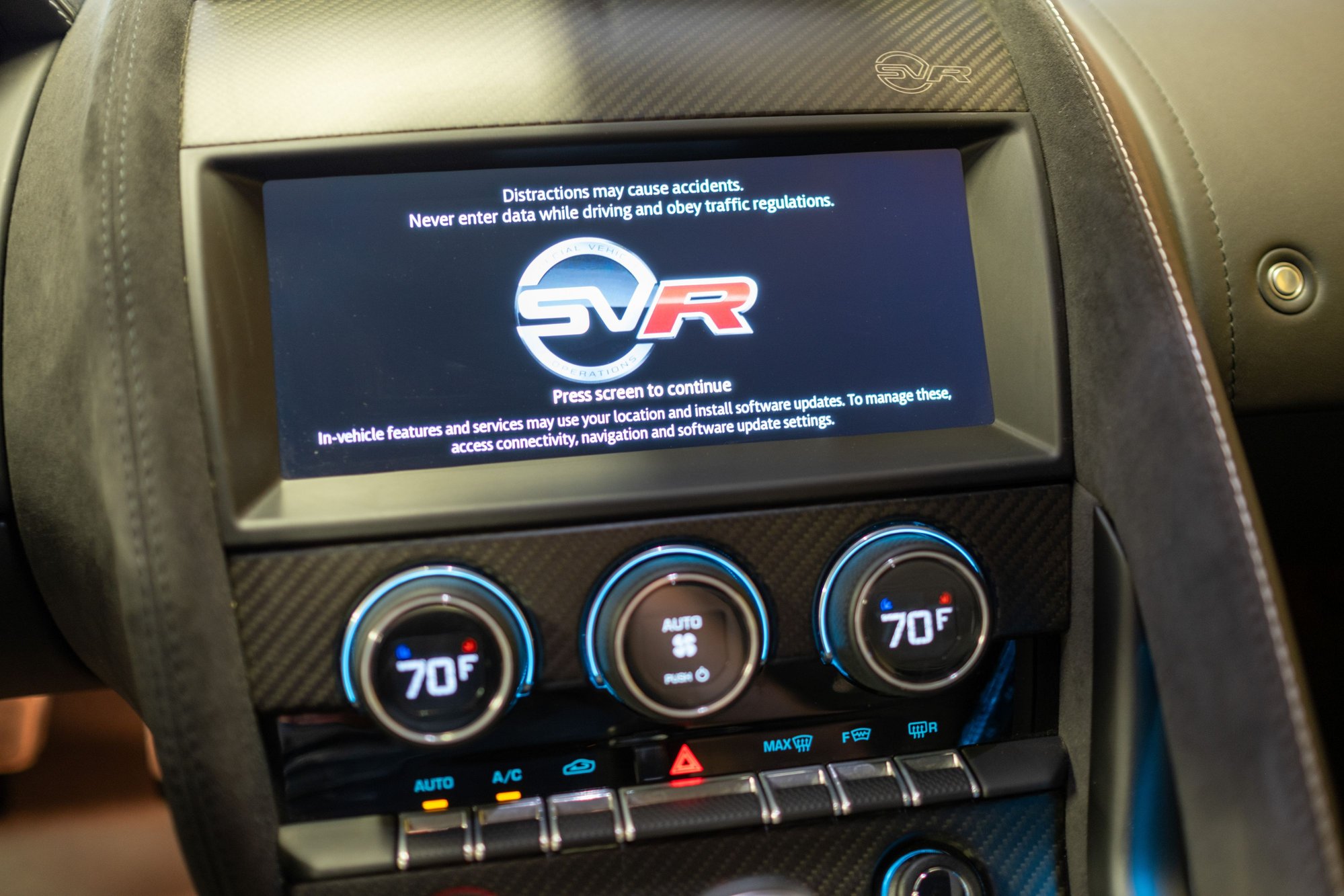 2020 Jaguar F-Type - 2020 F Type SVR Convertible Black exterior, Black interior, CCB, Carbon Fiber Package - Used - VIN SAJDZ5FE5LCK63399 - 12,500 Miles - 8 cyl - AWD - Automatic - Convertible - Black - Austin, TX 78735, United States