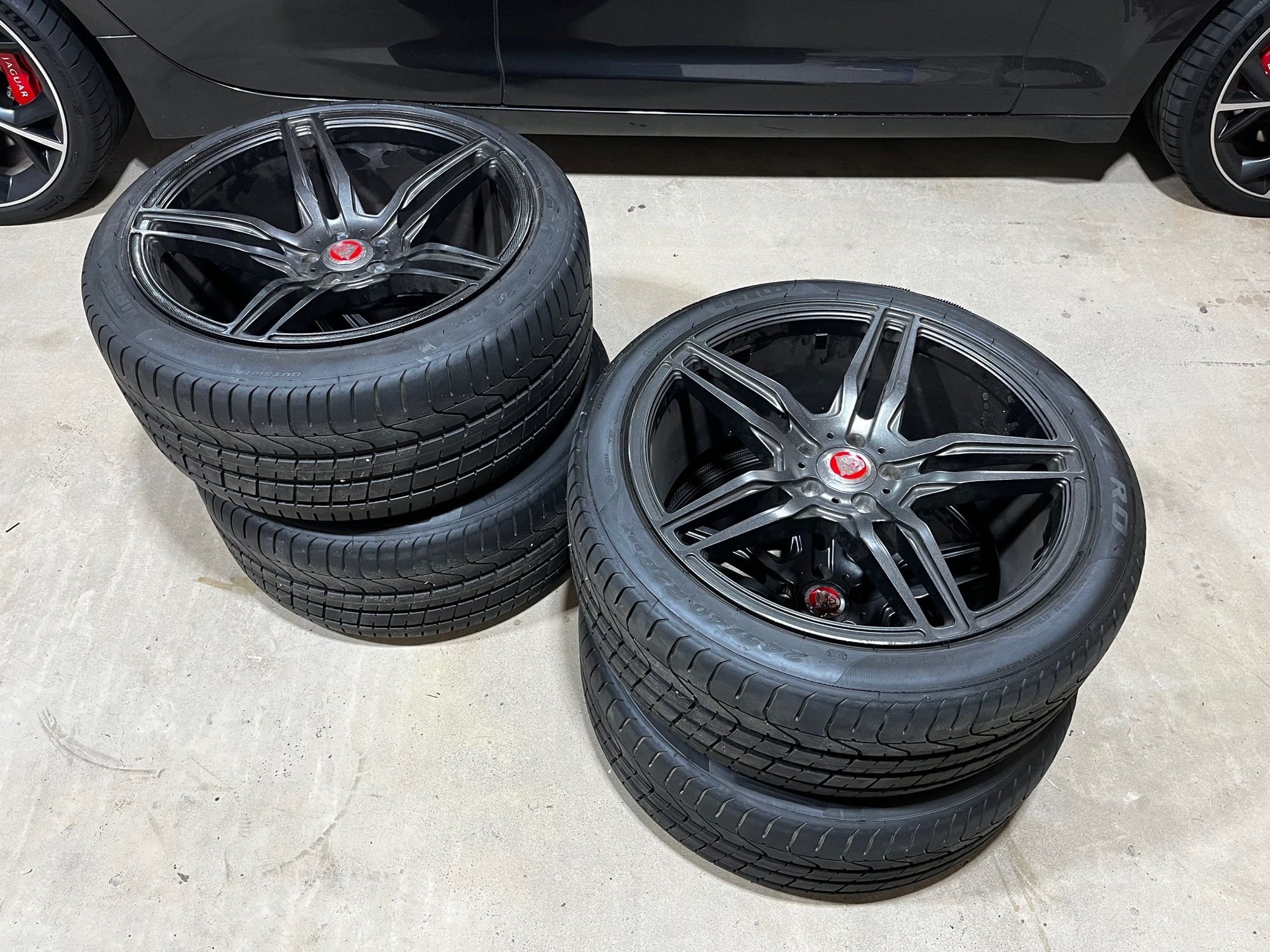 Wheels and Tires/Axles - Jaguar F-Type XJS 20" Assanti wheels and Pirelli 96% tires - Used - 2014 to 2023 Jaguar F-Type - Los Angeles, CA 90278, United States