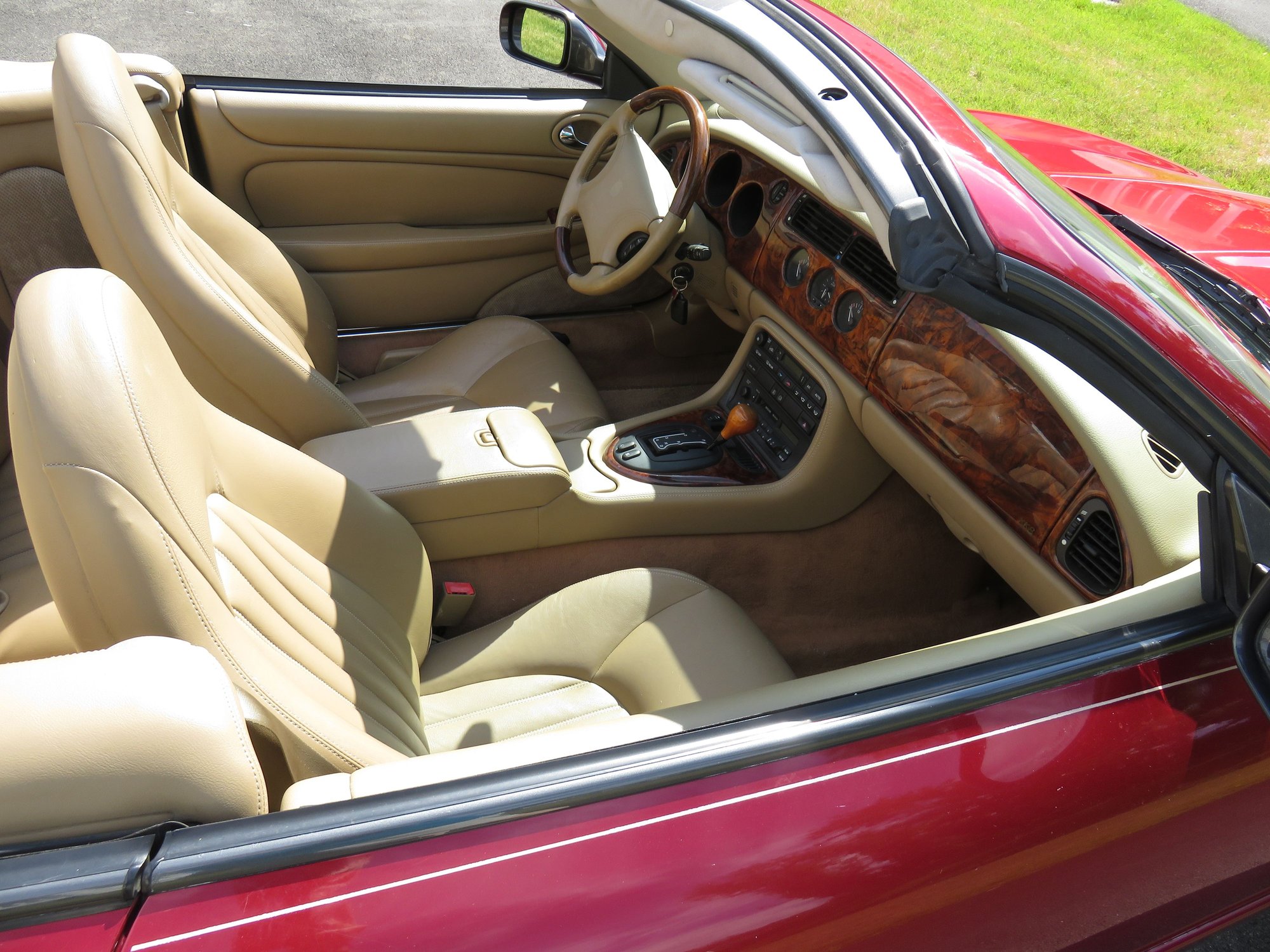 1997 Jaguar XK8 - 1997 Jaguar XK8 Convertible- 53,940 Miles - Used - VIN SAJGX2740VC012770 - 8 cyl - 2WD - Automatic - Convertible - Red - Ellicott City, MD 21042, United States