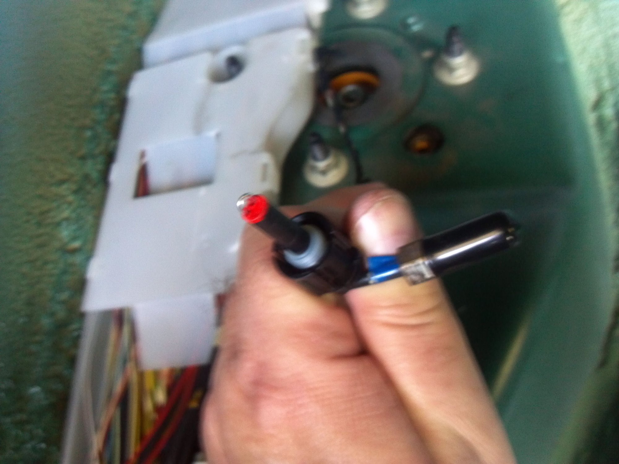 Shock position sensor shorted