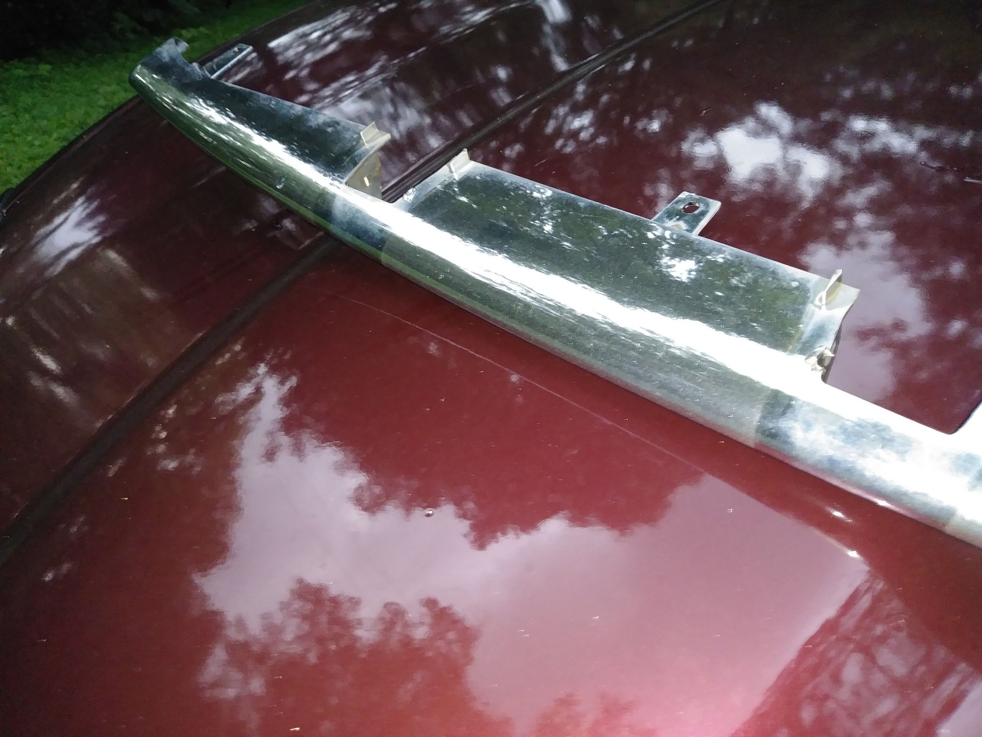 2011 Acura MDX - Chrome bumper vane / splitter - Exterior Body Parts - $75 - Atlanta, GA 30339, United States