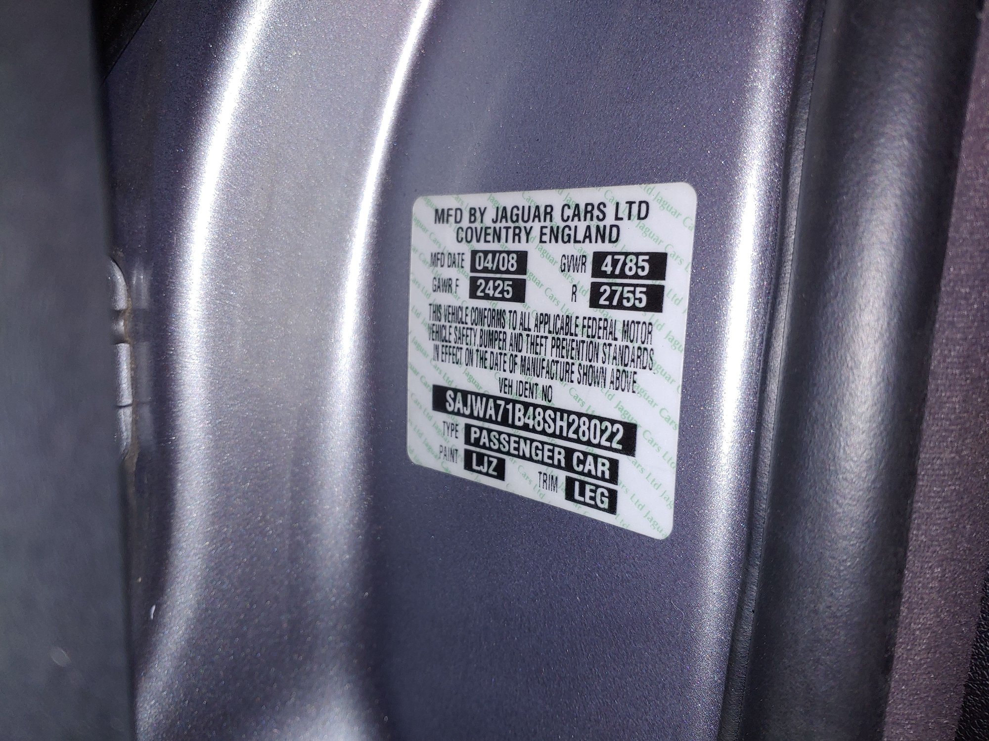 2008 Jaguar XJ8 - Super Clean 2008 XJ with Extras!! - Used - VIN SAJWA71B48SH28022 - 64,820 Miles - 8 cyl - 2WD - Automatic - Sedan - Gray - Severn, MD 21144, United States
