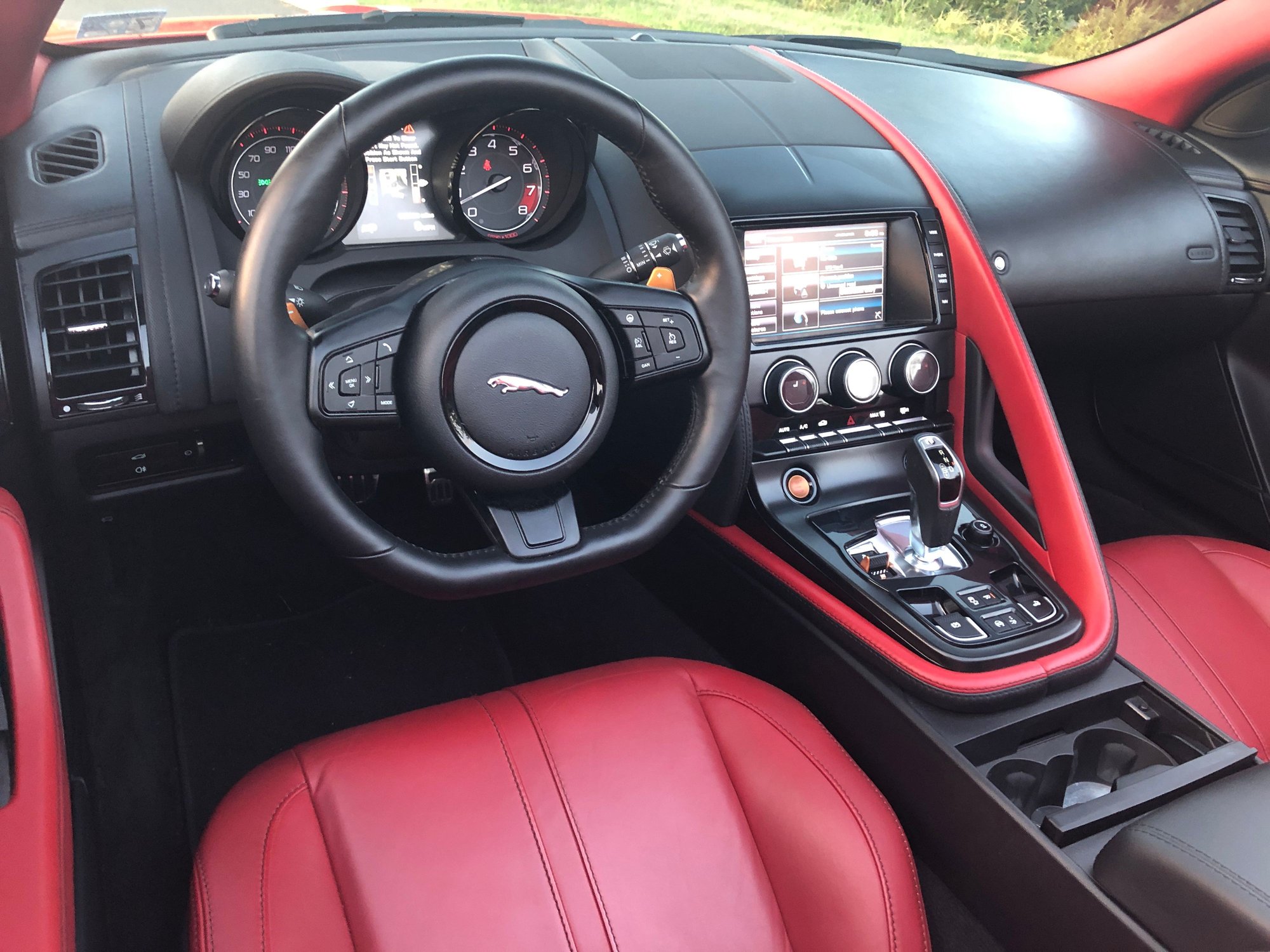 2014 Jaguar F-Type - 2014 V6 S F Type - Used - VIN SAJWA6FC7EBK01108 - 53,800 Miles - 6 cyl - 2WD - Automatic - Convertible - Red - Ashburn, VA 20148, United States
