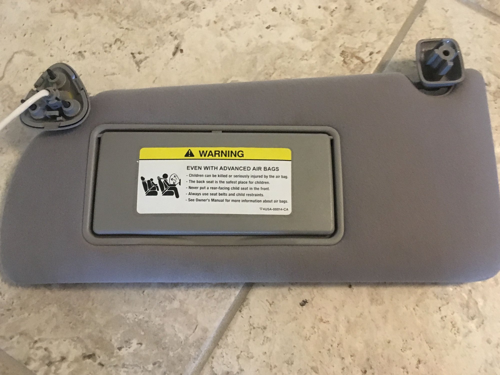 Interior/Upholstery - S Type Sunvisors Grey LEG interior - Used - 2003 to 2008 Jaguar S-Type - Harrisburg, PA 17112, United States