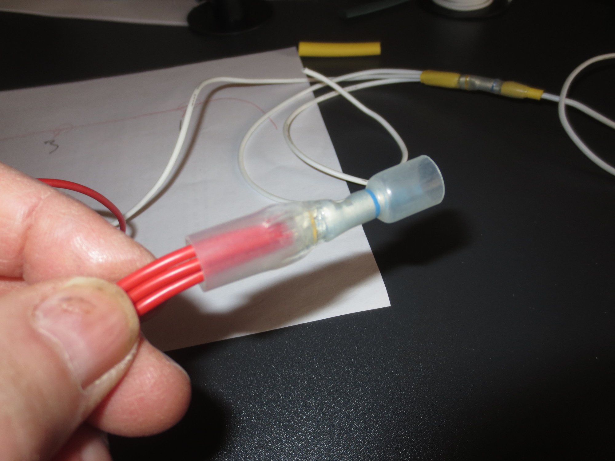 Inserted into the step down connector