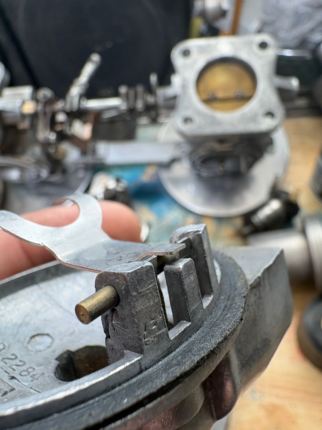 Used the 7/16 rod to adjust, but under advise from Jagvet and others made the bend larger for a quicker cut off.