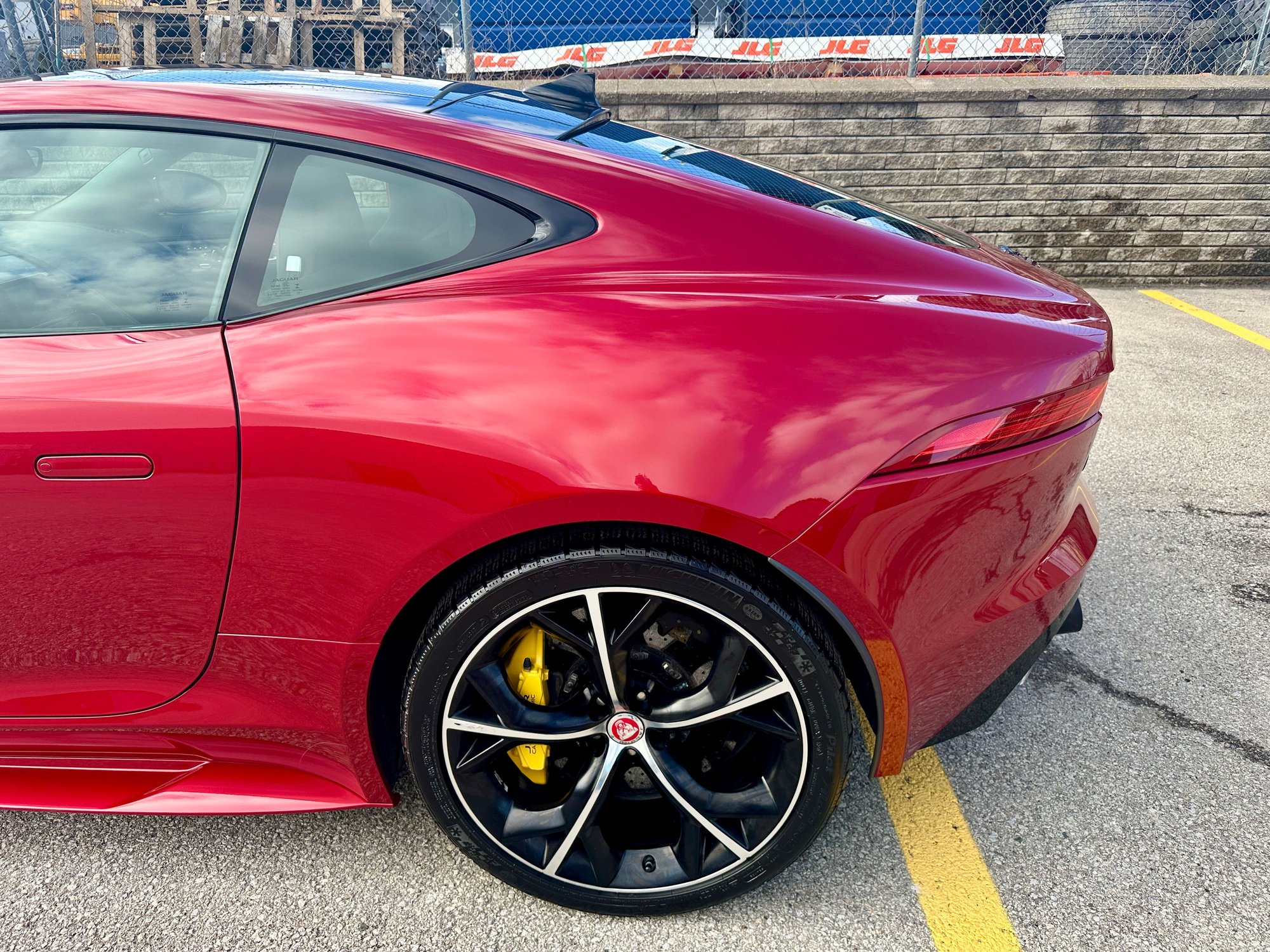 2016 Jaguar F-Type - 2016 Jaguar F Type R - Italian Racing Red, carbon ceramic brakes - Used - VIN SAJXJ6DL7GMK23806 - 27,100 Miles - 8 cyl - AWD - Automatic - Coupe - Red - Waterdown, ON L8B 0G, Canada
