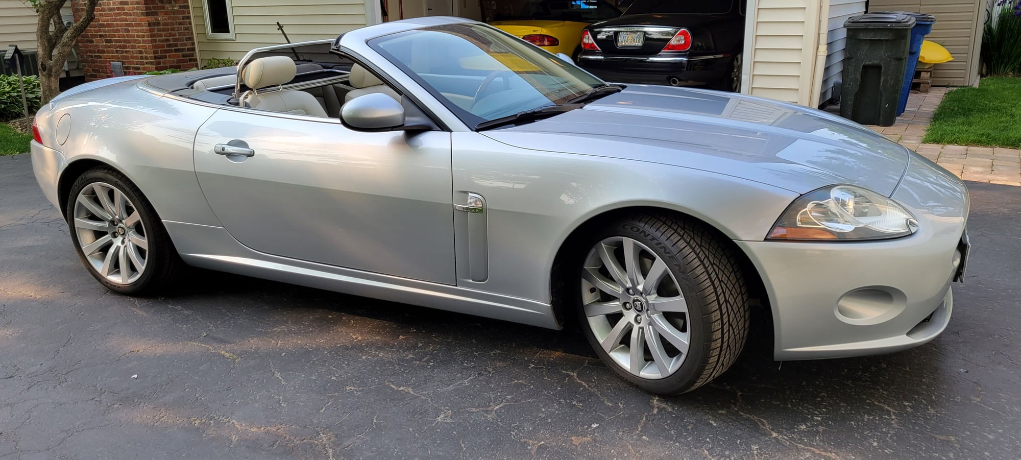 2007 Jaguar XK - 07 Jaguar CK - Used - VIN SAJDA44B775B03709 - 80,000 Miles - 8 cyl - 2WD - Automatic - Convertible - Silver - Dublin, OH 43017, United States