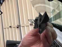 Interior window seal. Thought the problem was originally caused by some failure or compression of the felt liner but has nothing to do with this problem. 