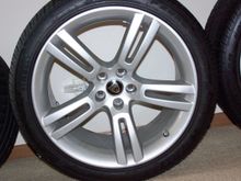 Left rear tire and wheel 3000 miles use