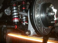 x308 XJR hubs and disks during install on my XJR-S