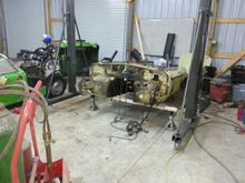 This mobile overhead gantry crane helps a lot as well to do a lot of this work as I am alone in shop 99% of the time unless I bribe my son to come out