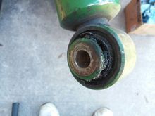 One old was had lots of slack, this one was still in decent shape except rubber was all gone and contamination would have killed it soon.