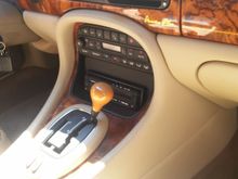 Center console. Previous owner installed a Kenwood headunit