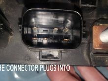 where the connector plugs in too