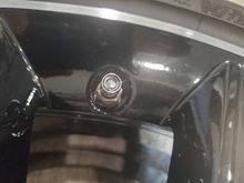 New valve stem caps and working tpms sensors included