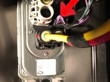 With “purple” wire clip connected (enabled) - as from factory 