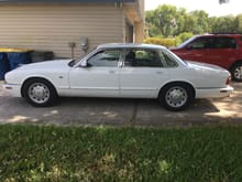 98’ XJR with 99’ VP wheels before. 
225/60/16 