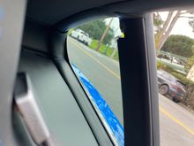 Left side. Cover missing. Bolt exposed 