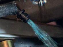 Followed by washer fluid 