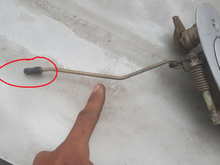Check to make sure this piece is connected to the actuator.