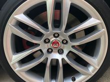Rear driver's wheel #1