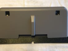 HMSL mounted to ABS frame with cover, bottom view.
