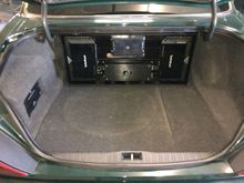 Test fit, painted with Black Laquer. A days worth of work starting to look like something!