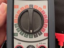 What one does the red go into and what setting to test for the 2k? Thanks 
