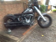 New straight exhaust "Loud Pipes Save Lives"