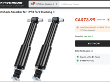 A pair at this price $74 ca