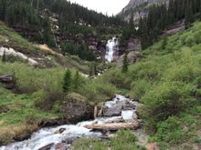 End of Bear Creek trail. ~3 mile hike from down town