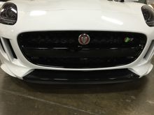 ALP emitters hidden under the black bar in the grill.