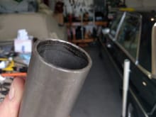 Picture of DOM steel tubing I used Dims are 1.5" OD x .083" wall x 1.334" ID