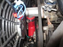 Installed at the pump end