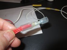 Inserted into the step down connector