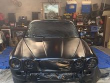 Shes not COMPLETELY done, still have to remove tape and reattach bumpers lights etc i was just to excited not to share with you all!